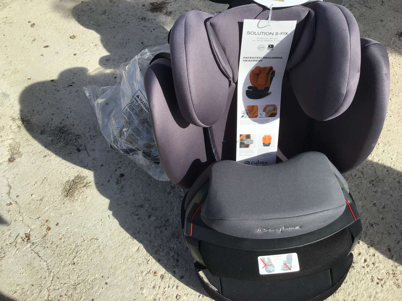 Older child isofix booster with back seats – Costa Blanca Nursery Hire